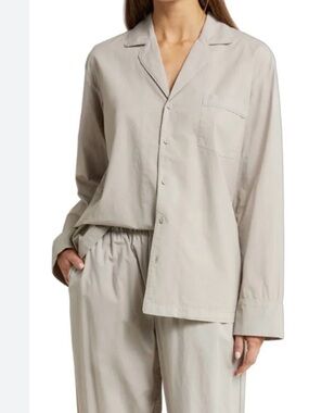 Skims poplin unisex sleep pants Size S